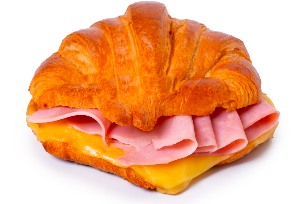 croissan jamón y queso